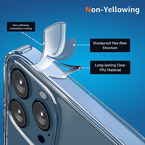 Image of amazon basics Hybrid Protection Clear Back Cover Case For Iphone 12 Pro Max-(Polycarbonate|Transparent)