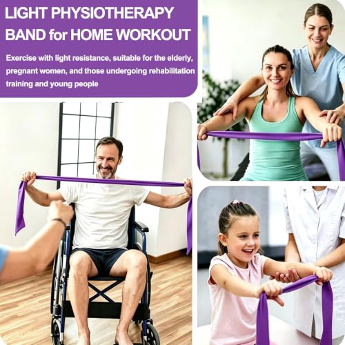 Image of Long Resistance Bands for Working Out, Physical Therapy, Yoga & Pilates