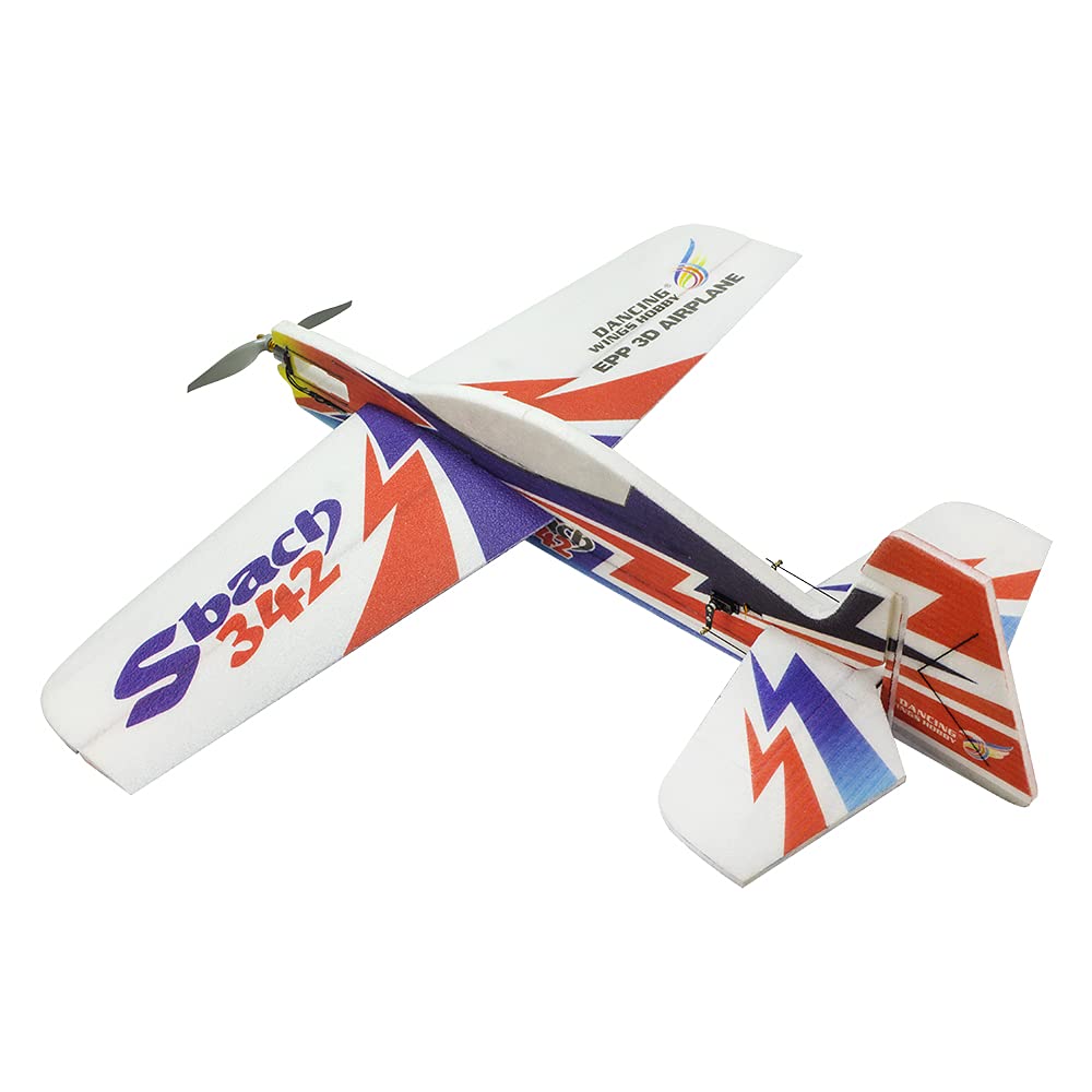 Samolot RC EPP Samolot Elektryczny RC SBACH342 Zdalnie Sterowany 1000 Mm Rozpiętość skrzydeł Zestaw do Samodzielnego Montażu Niezmontowany Łatwy do Sterowania