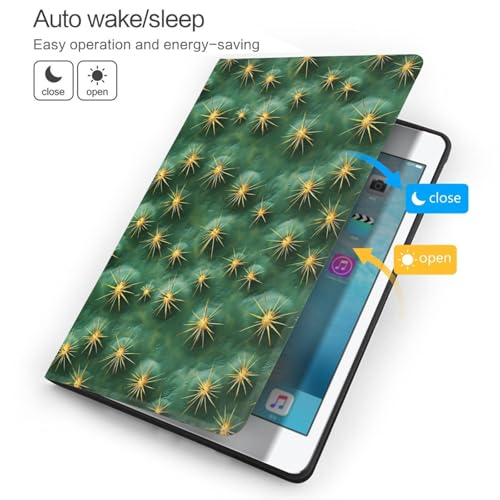 Housse iPad 10.2 compatible iPad 9 8 7 génération cactus