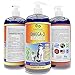 Omega 3 Fish Oil For Dogs and Cats - Wild Icelandic Pure, Natural, Odour Free, Liquid Fish Oil Pet Supplements with Vitamin E & Superior EPA & DHA for Optimal Nutrition / Health - 32oz Pump