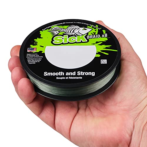 Berkley Sick Braid, 8 Strands Braided Fishing Line - Image 2