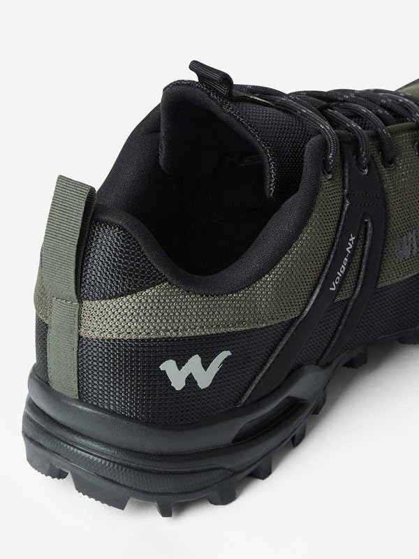 Image of Wildcraft Stylish Men Volga NX Low Ankle Outdoor Shoes- Denim Black