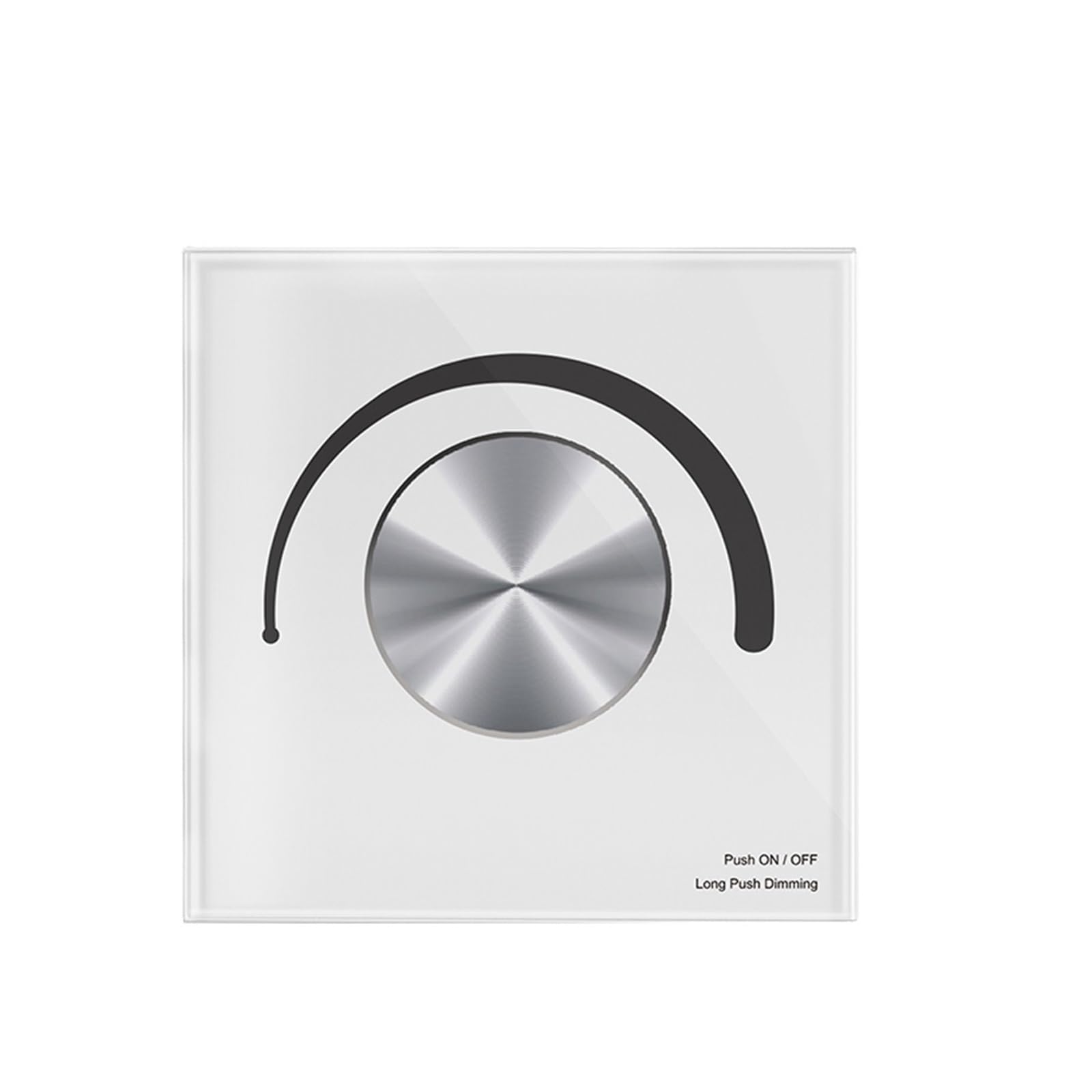 Atenuador de pared 2.4G para regular iluminación monocromática en salones y hoteles