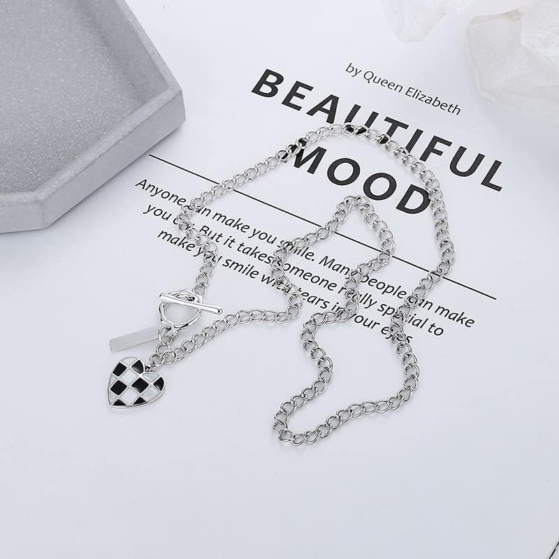 NONNYL S925 Necklace Gift for Women Wife, Womens Pendant Jewelry Wedding Anniversary, Sterling Silver Girlfriend Birthday Gifts for Her, Pendants Necklaces for Christmas Mom Gifts