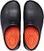 Crocs Unisex-Adult On The Clock Clog, Slip Resistant Shoes for Women and Men, Black, 12 Men/14 Women