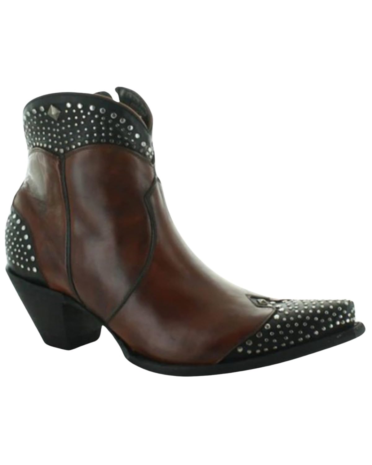 Old Gringo Yippee Ki Yay Women's Lexa Booties Snip Toe Brown 7 1/2 M US