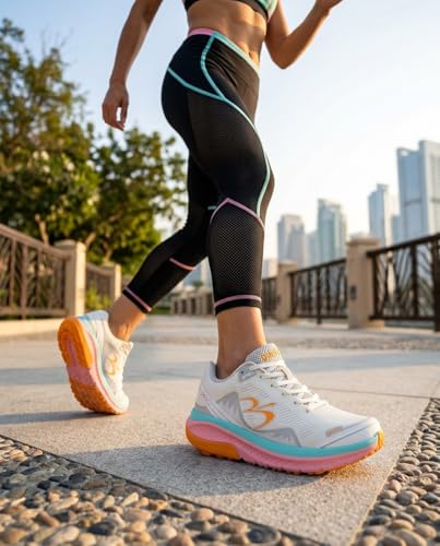 Image of gdefy Orthopedic Shoes for Women with Arch Support and 3 Orthotic Insoles