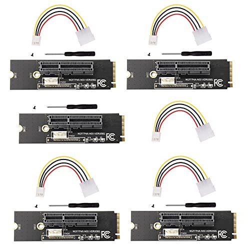 Amazon | Grannerton 5セットNGFF-PCI-Eライザーカード M.2 SSD Amazon | Grannerton 5セットNGFF-PCI-Eライザーカード M.2 SSD
