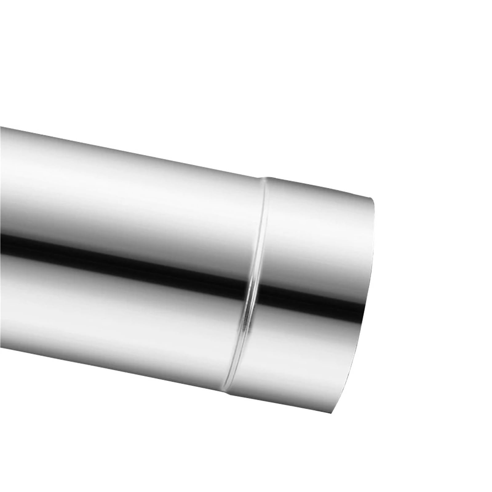 Tubo per Stufa Stufa in Acciaio Inox Canna Fumaria da Campeggio Esterna Stufa a Legna Stufa di Riscaldamento Caldaia Tubo di Scarico Canna Fumaria Liner 6 Centimetri di Diametro