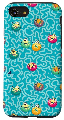 Minions Floating All Around Ultimate Summer Logo Coque pour iPhone SE (2020) / 7 / 8