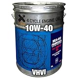 AZ(エーゼット) バイク用 4サイクル エンジンオイル 20L 【10W-40/MA2規格/100%化学合成油】 MEA-012 2輪用 EG049