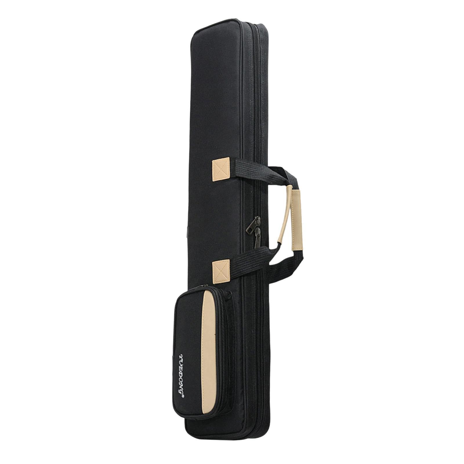 loom tree LOOM TREE® Premium Travel Carry Case for Flute Lightweight Thickened Padded Gig Bag Black 75cm | 1 Flute Carry Bag-picture-17