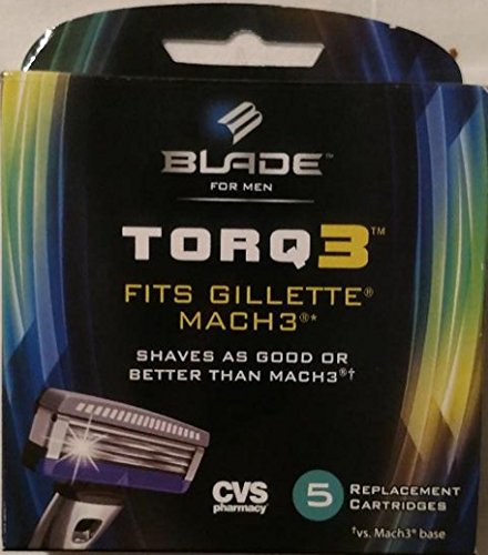 CVS Torq 3 Blade Replacement Cartridges 5 ct