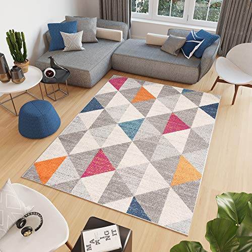 Tapiso Cosmo Alfombra de Salón Comedor Juvenil Diseño Moderno Gris A