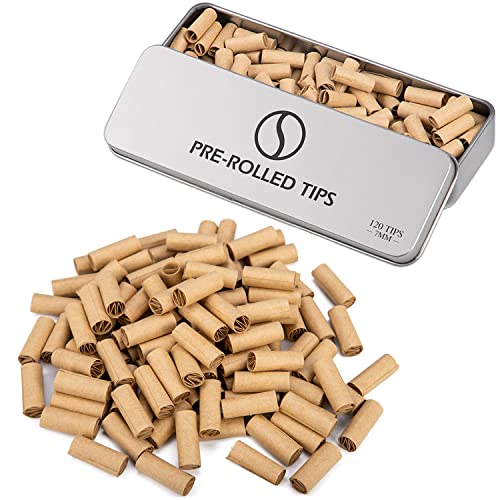 Pre Rolled Filters Tips 240 PCS Cigarette Filter Tips 7mm Rolling Tips
