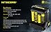 EdisonBright NITECORE i8 Eight Bays Smart Battery Charger for Li-ion/IMR/Ni-MH/Ni-Cd 26650 22650 18650 18490 18350 16340 RCR123 14500 AA AAA AAAA C D USB BBX3 Battery Carry case