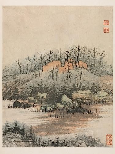 Daoji Shitao pour la décoration murale de caractère format 60x90cm