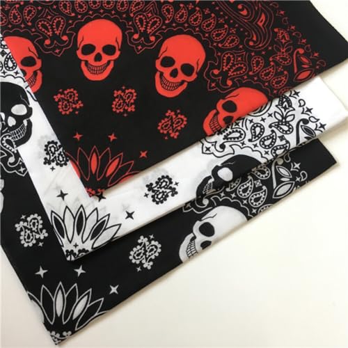 Cotton Head Scarves Large Hip Hop Head Scarf Beach Hair Bandanas Cotton Hair Accessories for Women Men2