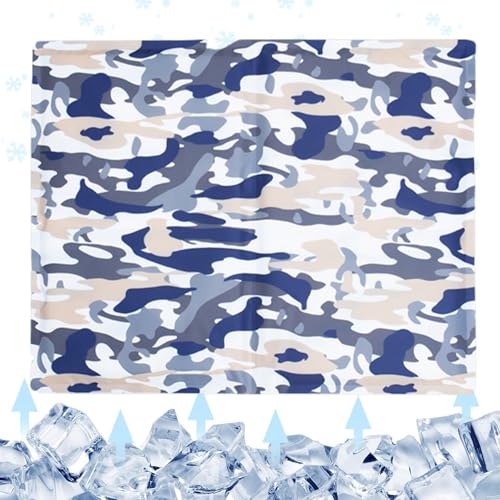 Generisch Chien refrescante alfombra | con gel refrescante para gato | Cómodo cojín de verano | Cojín de descanso para asiento de coche, casa, apartamento, perrera adaptada