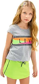 Conjunto Infantil Menina de Calor Roupa Criança Juvenil 01 ao 16