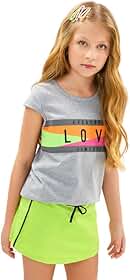 Conjunto Infantil Menina de Calor Roupa Criança Juvenil 01 ao 16