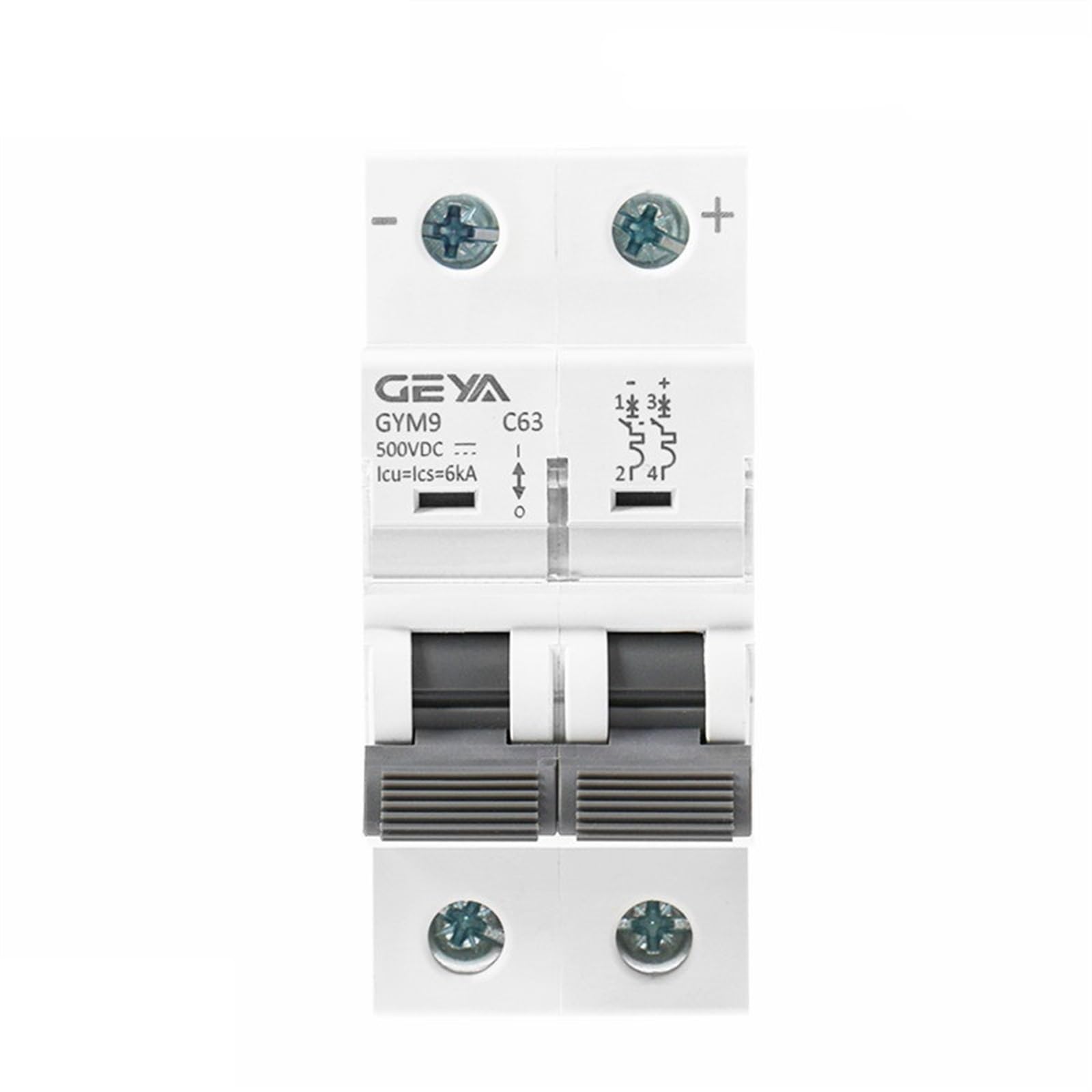 Disjoncteur 500V DC 2P pour sécuriser vos panneaux solaires contre les surcharges