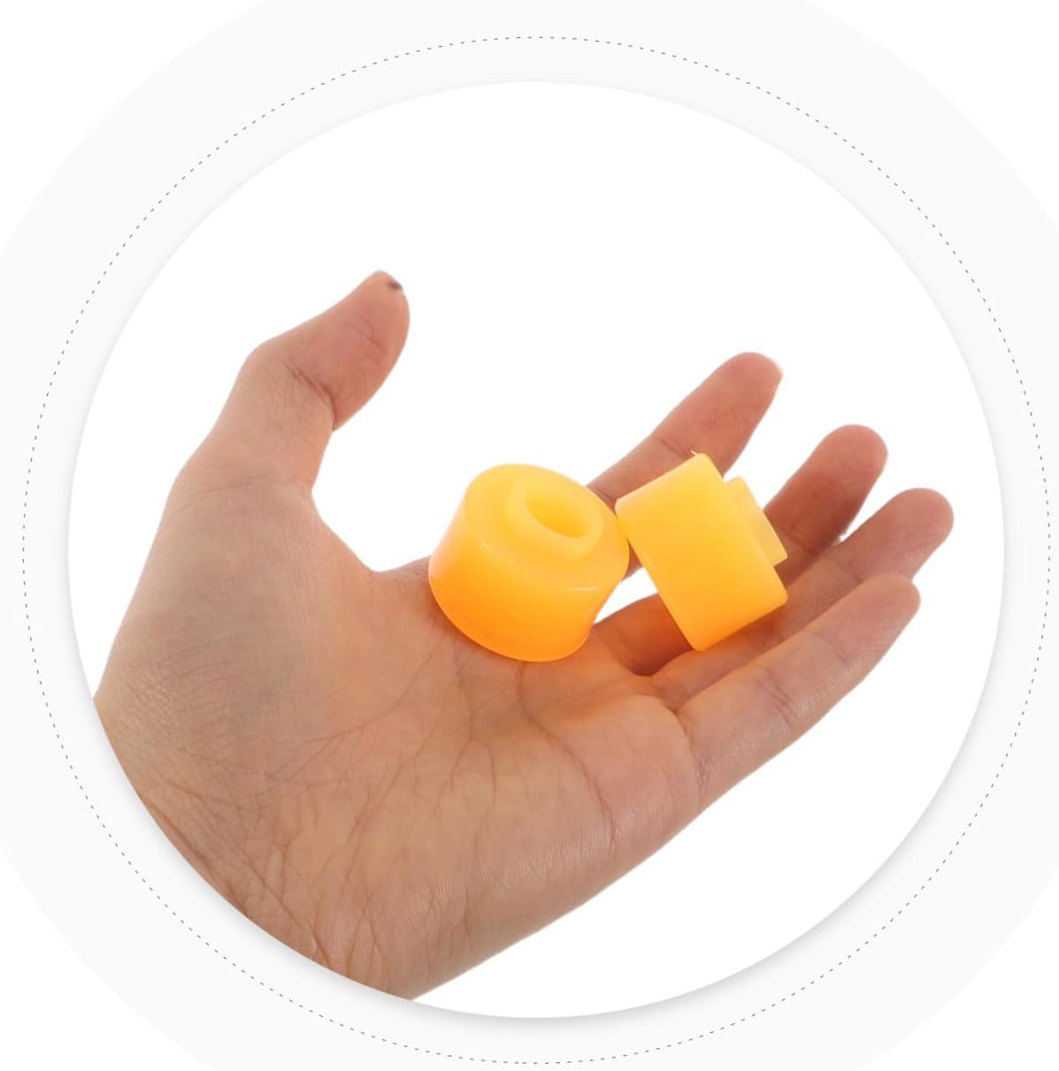 LABRIMP 10pcs Shock Absorber Rubber Bushings Kit, Automobile Suspension Replacement Rubber Rings for Car and Truck, Anti-vibration Dampers Compatible with Wheel Assembly