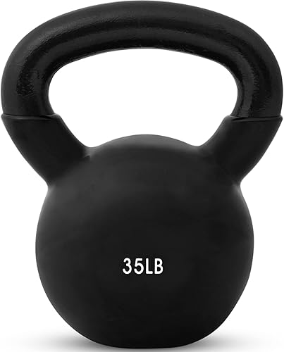 Miniatura 9 de JFIT Kettlebell Weights Vinyl Coated Iron