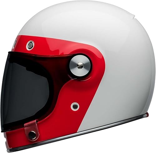 Miniatura 4 de BELL Casco Bullitt (Vader Blanco Brillante/Rojo - XL) Vader Blanco brillante/Rojo,Speedway Gloss Vintage Blanco/Azul,Rayas Brillo Perla