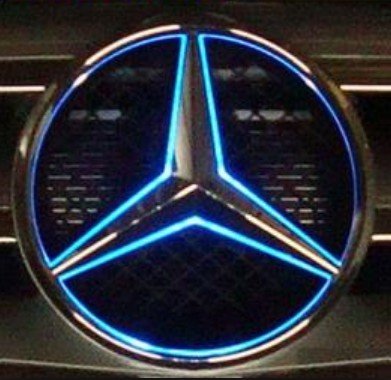 Amazon | ヤナセ LEDエンブレム ブルー 青 純正品 グリルLED