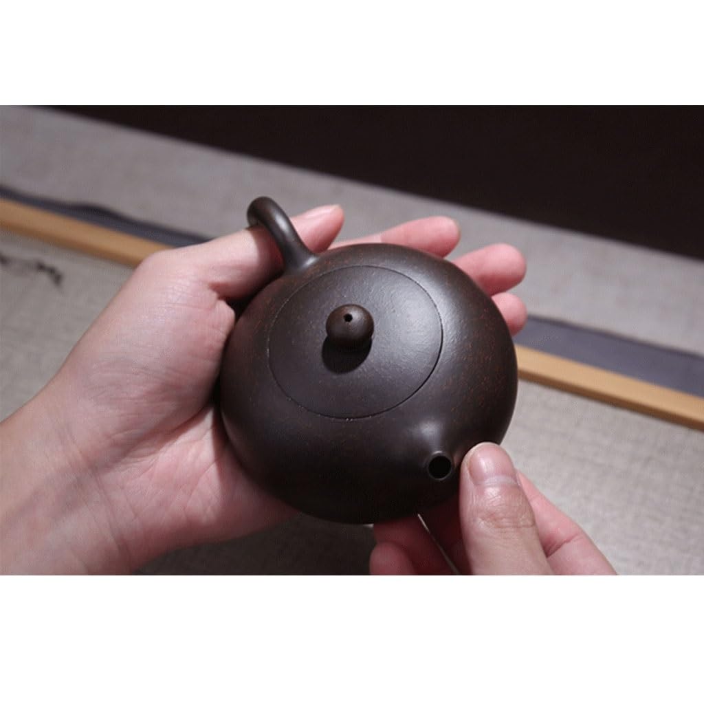 Infusor de Té Tetera Juego de té chino tetera arcilla púrpura tetera colador hecho a mano arcilla antigua hecha a mano 175ml Tetera Té Más Empinado