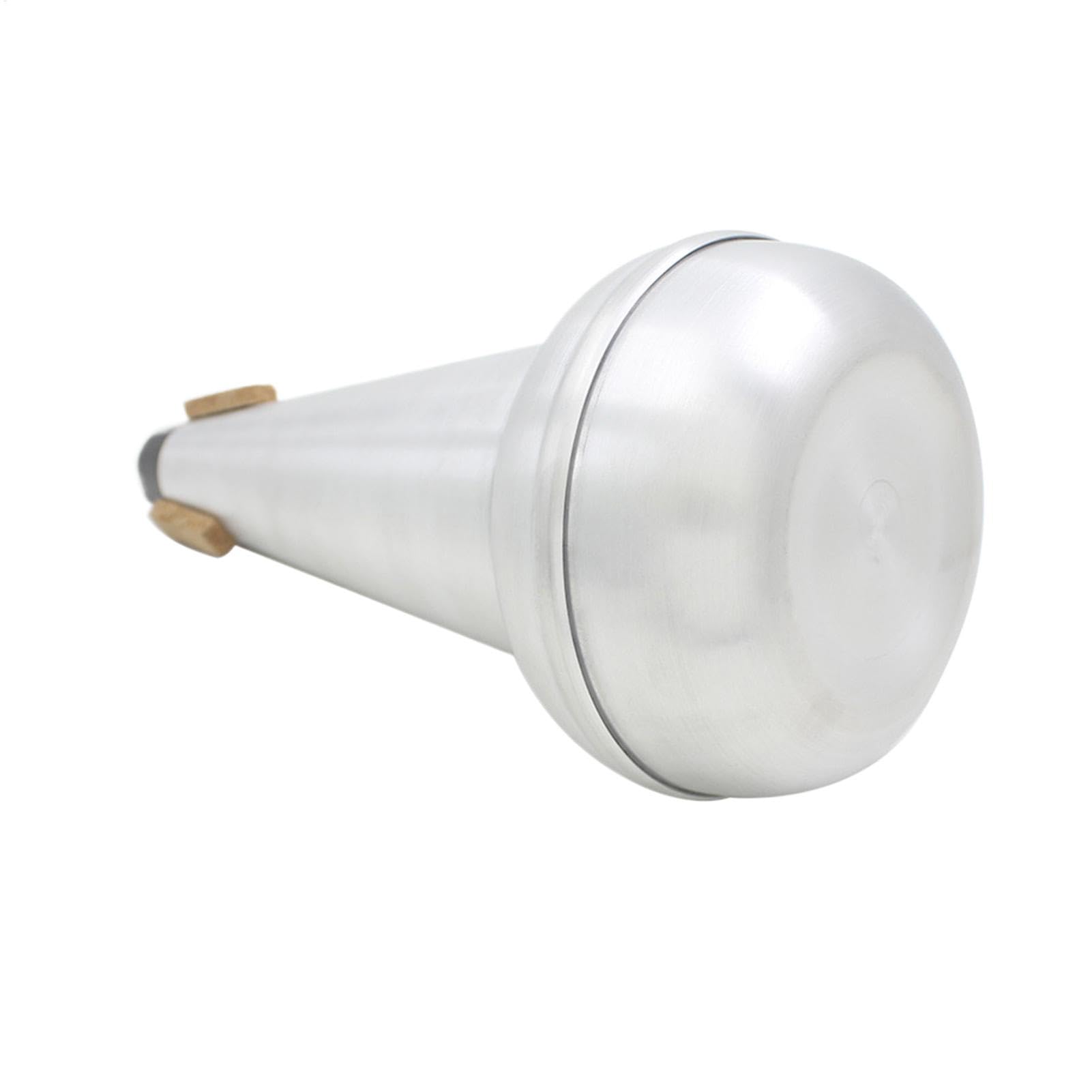 Büroklammer Straight Mute, Mute Posaunen-Tasse, Aluminium, tragbar, tragbar, Muted, professionelles Übungswerkzeug, Musikinstrumentenzubehör für Zuhause, niedriger Ton