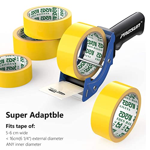 Image of TORIVO Fast Reload Tape Gun Dispenser Packing Packaging Sealing Cutter Pack of 1 | Multicolor (2 Inch)
