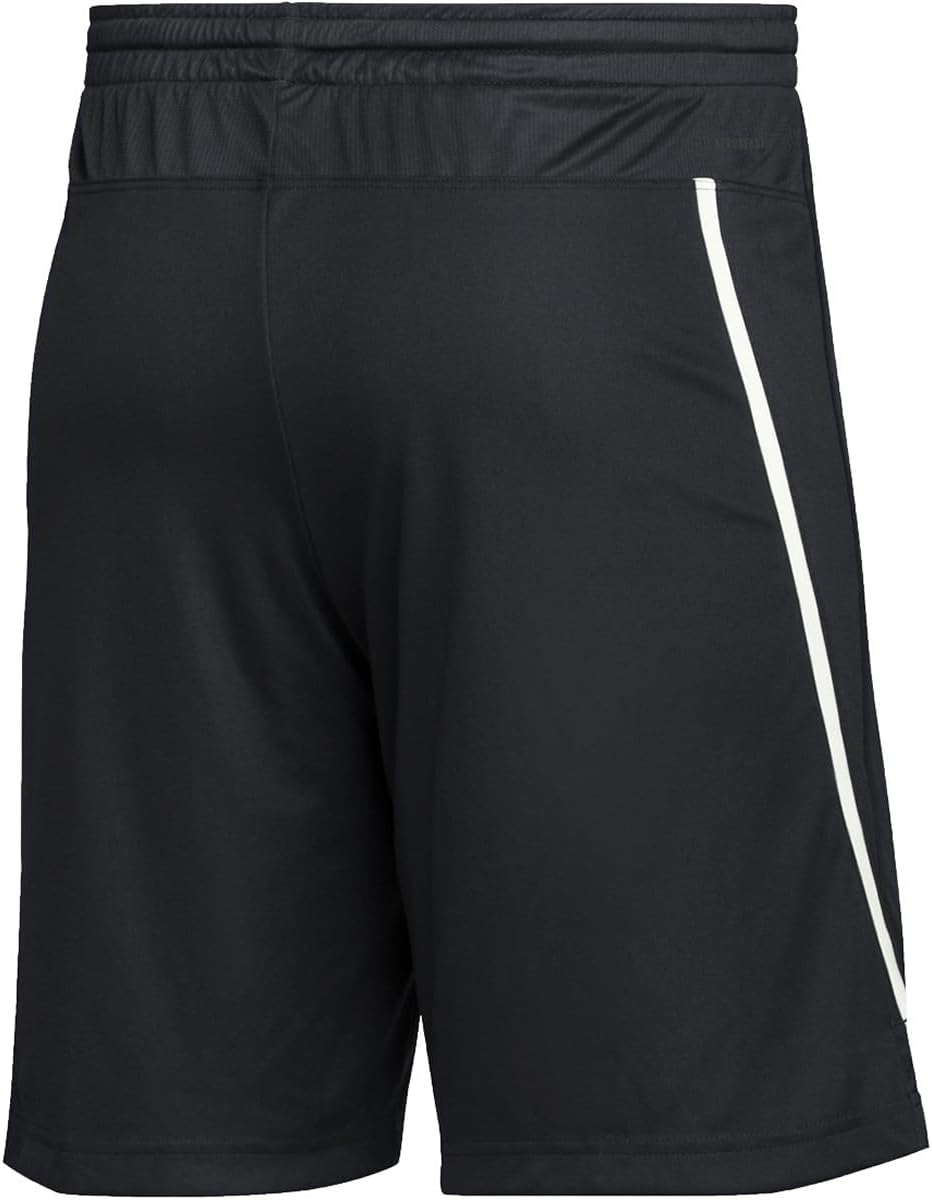 adidas Team Issue Mens Knit Shorts S Black-White - Image 2