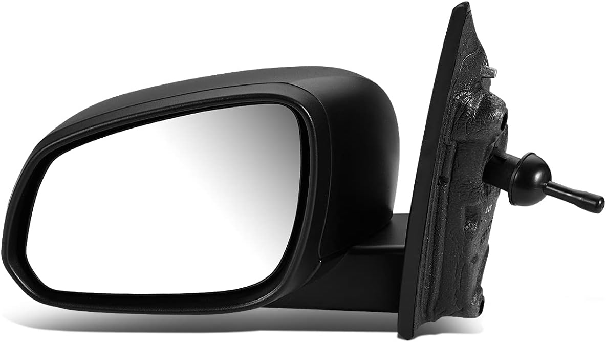 DNA Motoring OEM-MR-GM1320532 OEM Style Replacement Manual Adjustment Left Driver Side Folding View Mirror Compatible with 2016-2018 Spark