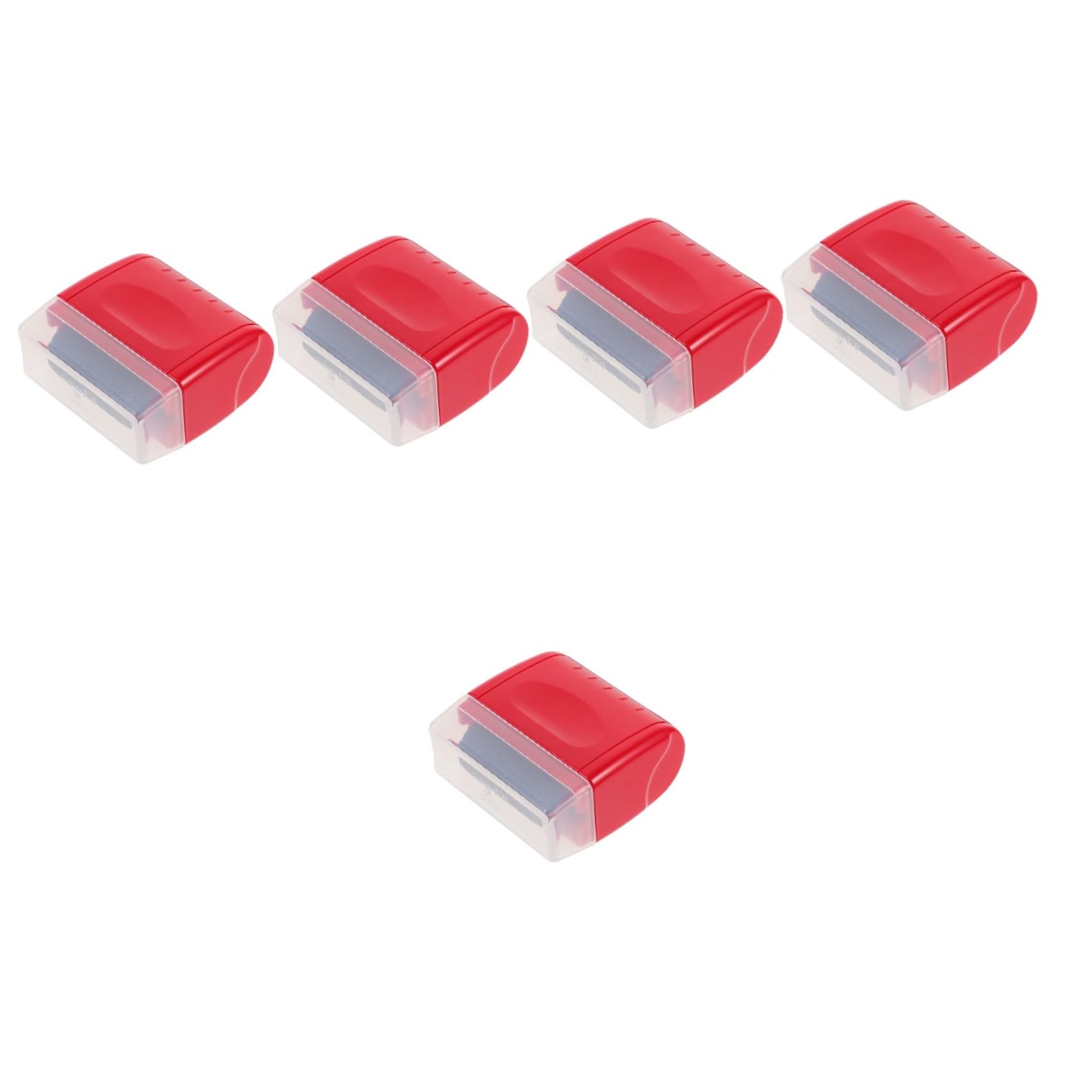 SHINEOFI 5piezas Sello De Privacidad Multifuncional Roller Sello De Protección De Identidad Compacto Para Documentos Personales y Facturas