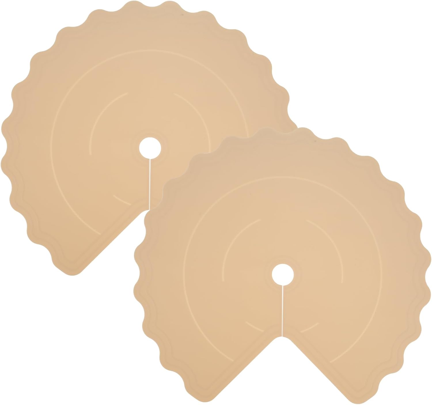 US 2Pcs Lazy Susan Shelf Liners Silicone Liner 69cm Reusable Waterproof Oil Proof Liner Effortless to Clean Lazy Susan Protective Mat Protection Lazy Susan Liner for Two Layers Lazy Susan Organizer(2)