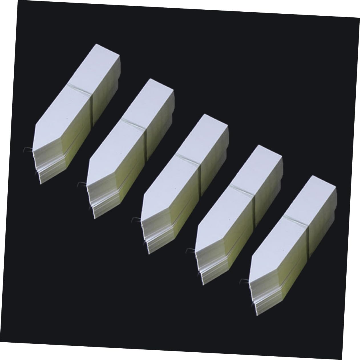 UKCOCO 1000pièce Étiquettes Plantes Jardin Plastique Marqueurs Pépinière Imperméables Tuteurs pour Pots Blancs Étiquettes de Culture Résistantes