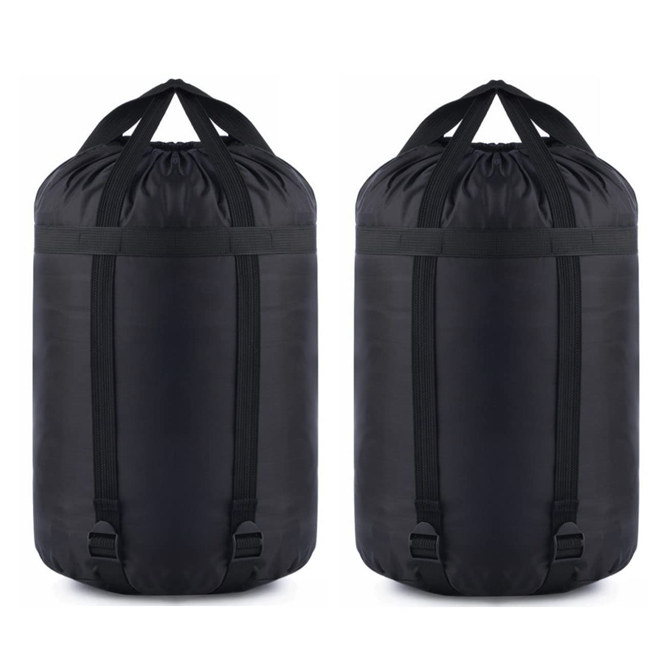 MOOCY Compression Stuff Sack, 12L/24L/45L Sleeping Bag Cover Sack Sleeping Bags Storage Stuff Sack Organizer - Great Sleeping Bags Clothes Camping