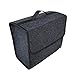Organizer per Baule Auto, Organizer per Baule Pieghevole con Coperchio Borsa per Bagagliaio di Grande capacità Borsa per crollo Automatico per Auto SUV Van