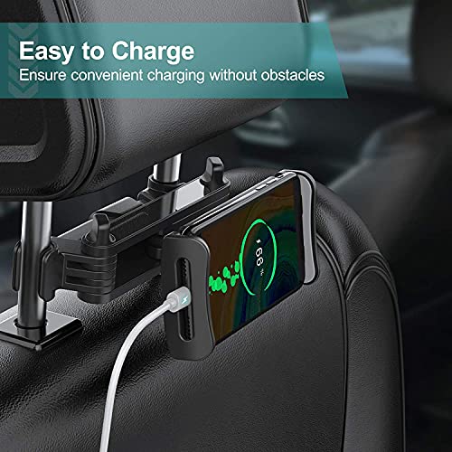 Image of Shahn Extendable Arm Headrest Mount Tablet /Mobile Holder Car Rear Seat Mobile Phones and Tablets Upto 10.5 inch Diagonal Screen Size.