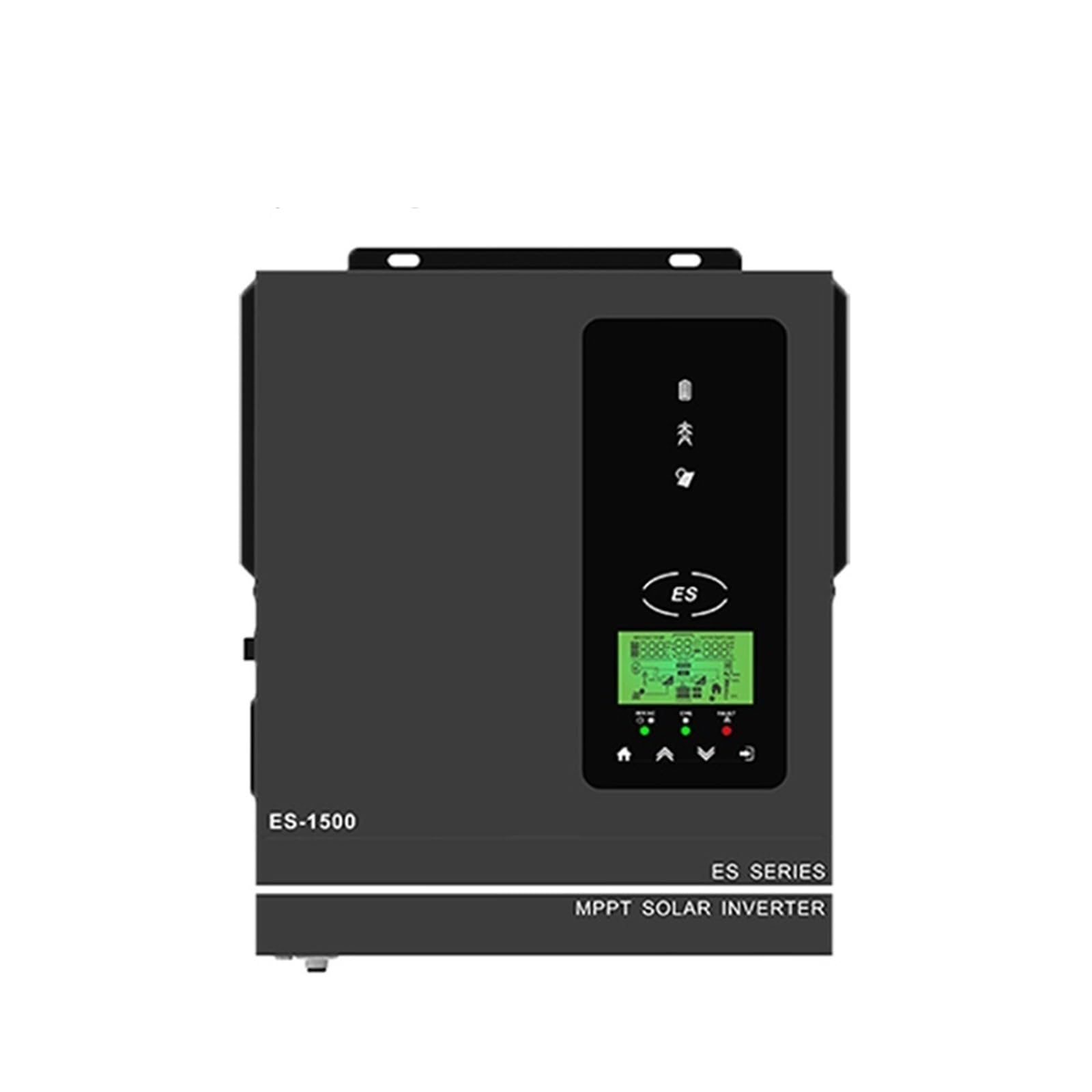Solar Charge Controller, Solar Hybrid Inverters 6.2KW 4. 24V 48V With MPPT 140A Charger Controller Dual AC Output Pure Sine Wave For Home System(1000W 12V,WITHOUT WIFI)