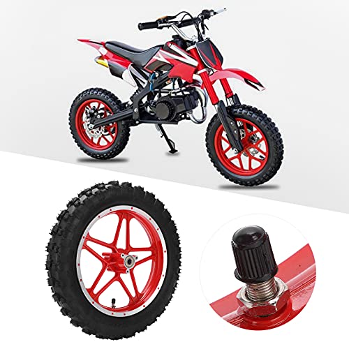 Achterband, rubberen achterwiel Corrosiebestendig Duurzaam 2,5-10 inch Eenvoudige installatie voor 47cc 49cc 2-takt mini… - Image 5