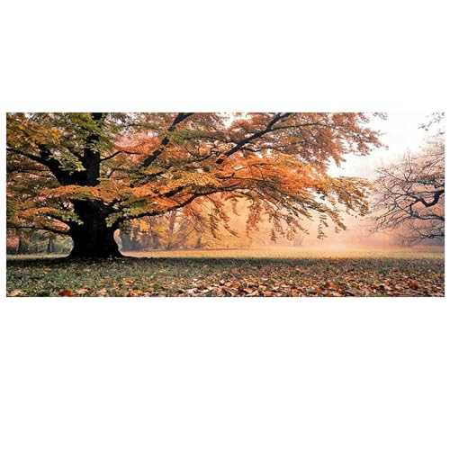 Kit de Broderie Diamant Coloré arbre de vie 5d paysage automne 110x50cm adultes