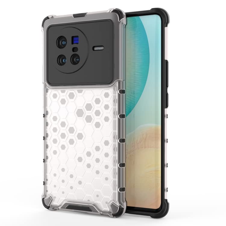 A Accessories kart Polycarbonate || Honeycomb || Edge To Edge Boom || Hard Case || Transparent || Shockproof || Camera Protection Back Case Cover For Vivo X80 5G - Transparent (B0B5N85T6C) Amazon Price History, Amazon Price Tracker