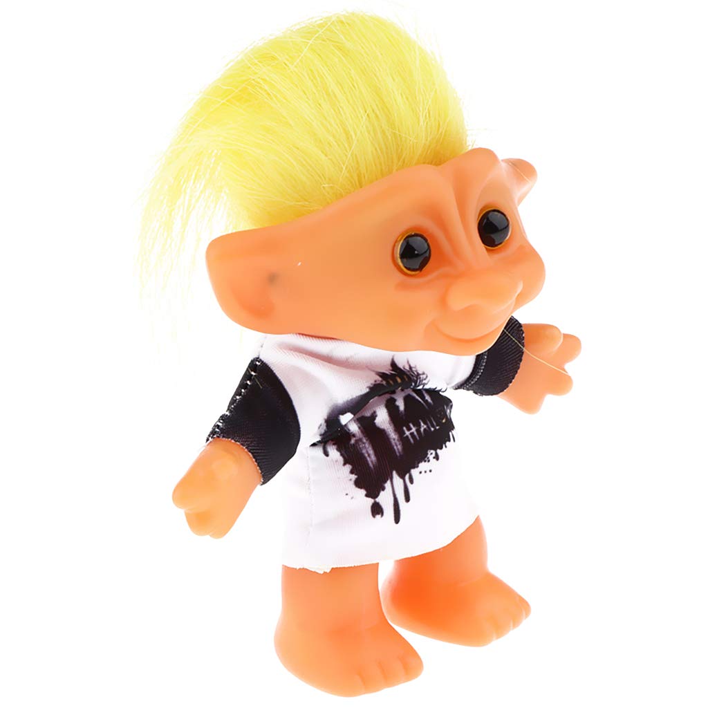 Furbabies Mini Troll Dolls Vintage Trolls Lucky Doll Mini Action Figures Little Guys