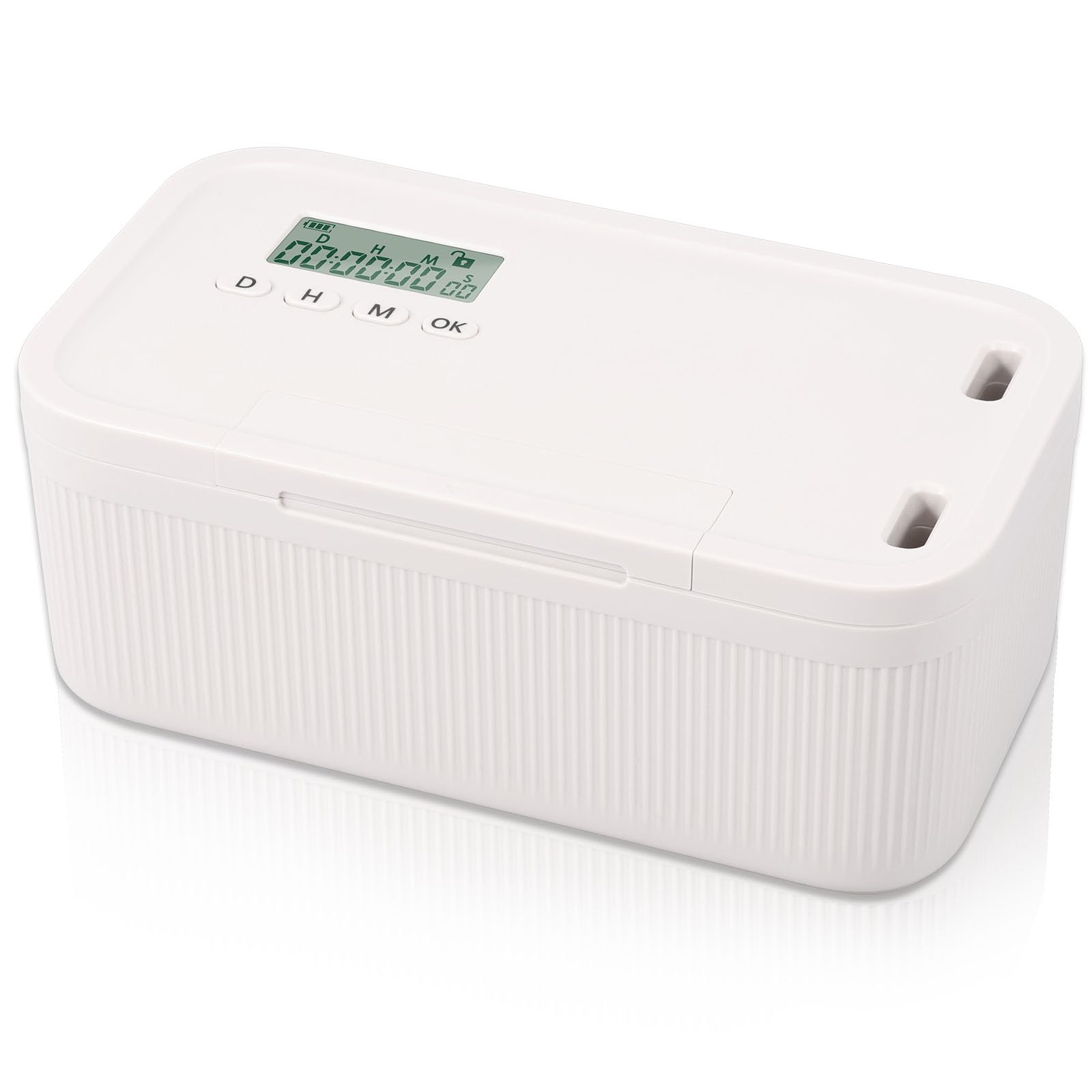 Menibbler Locking Storage Container Large Medication Lockable Container With Combination Lock And Timer Multipurpose Lockable Box For Home School Personal Travel Office Medicine Cell Phone