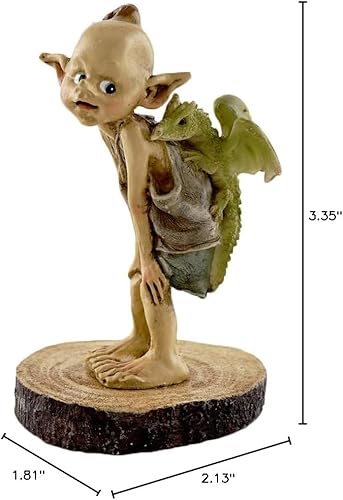 Miniatura 4 de Top Collection - Estatua miniatura para jardín de hadas y terrario