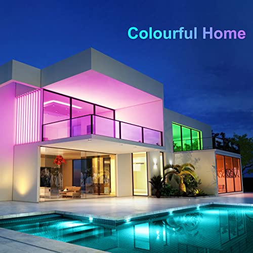 Charkee Led Strip Lights 65.6Ft (2 Rolls Of 32.8Ft) Ultra Long Rgb 5050 Color Changing Led Light Strips Kit With 44Keys Remote Leds Lights For Bedroom, Kitchen, Home Decor, Room, Dorm Room, Diy Mode #TOP5